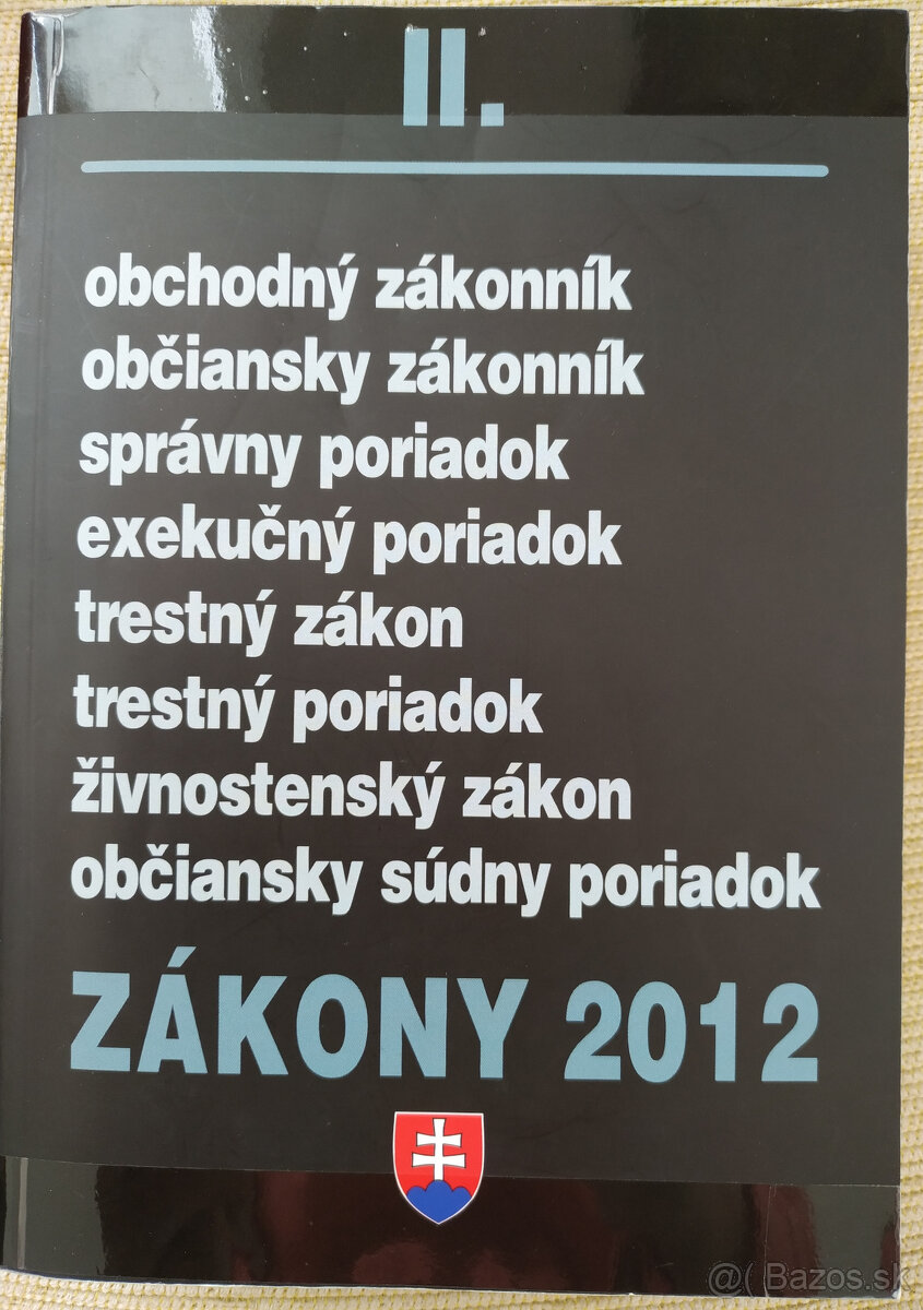 Zákonníky staré - 2