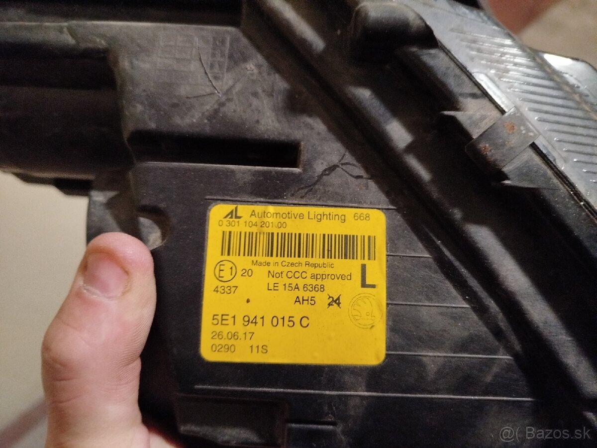 Predné ľave svetlo Škoda Octavia 3 Fl - 2