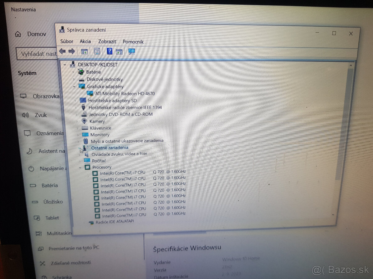 Notebook Dell Studio XPS 1645 Intel Core i7 - 2