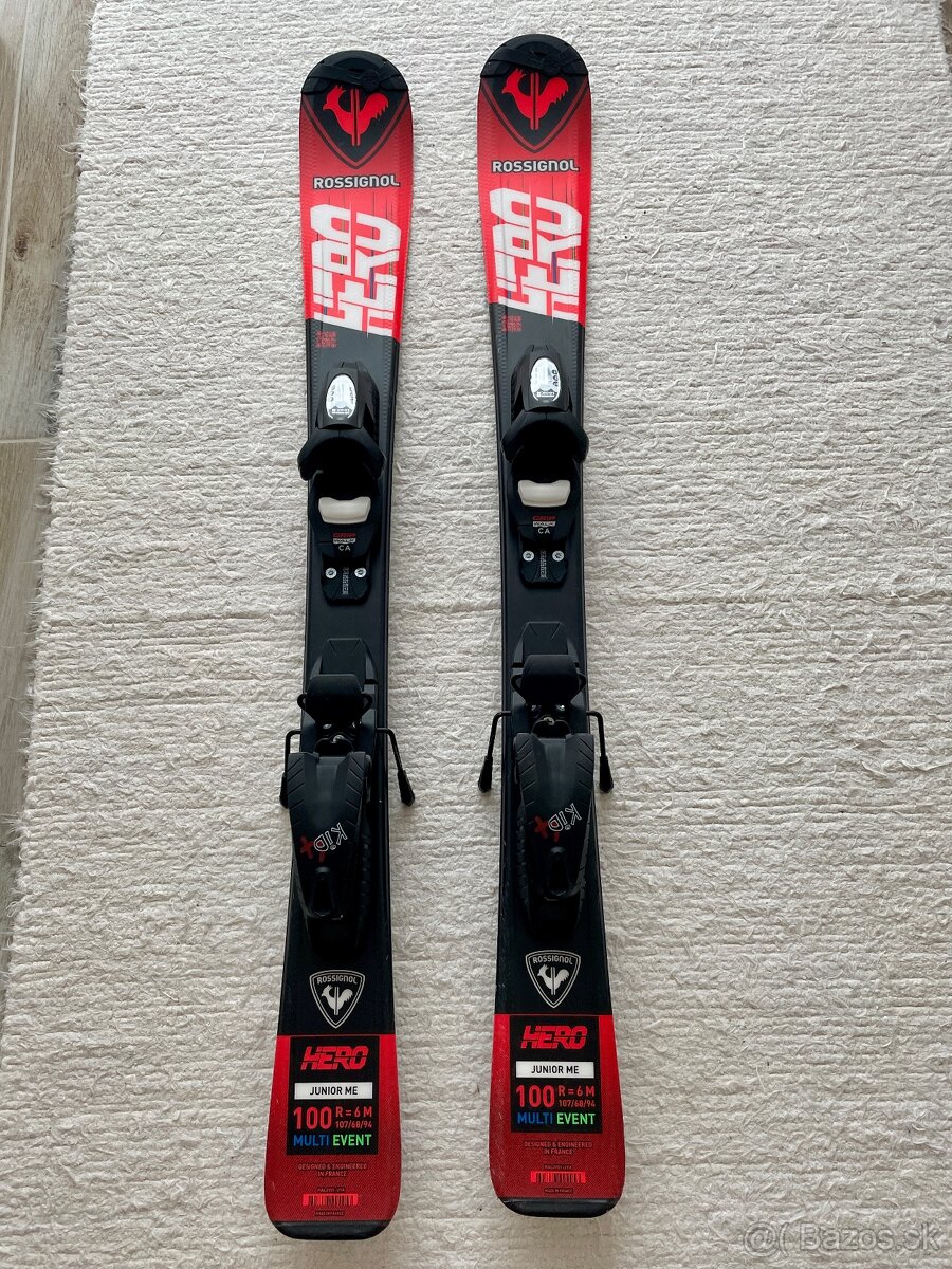 Detske lyže Rossignol Hero Junior ME 100 cm - 2