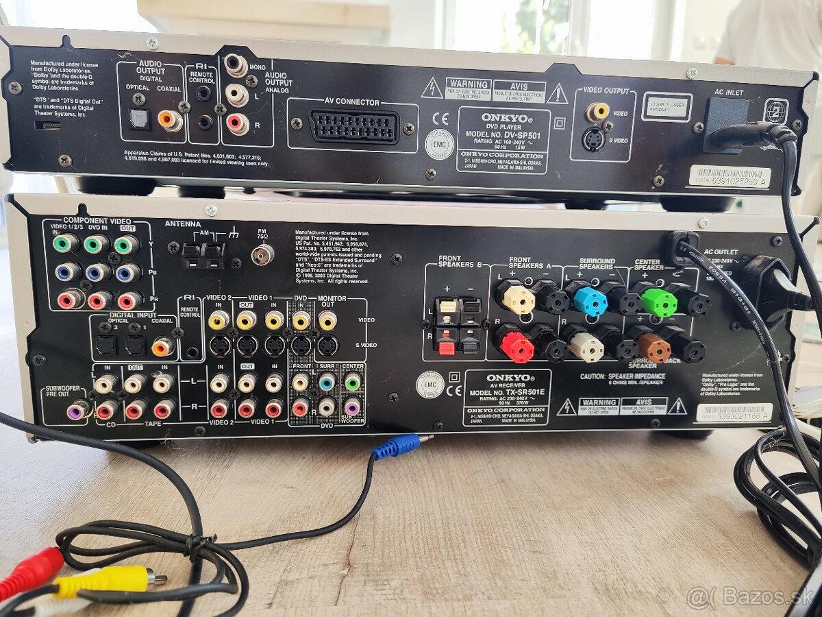 Onkyo TX‑SR501E , Onkyo DV‑SP501 - 2