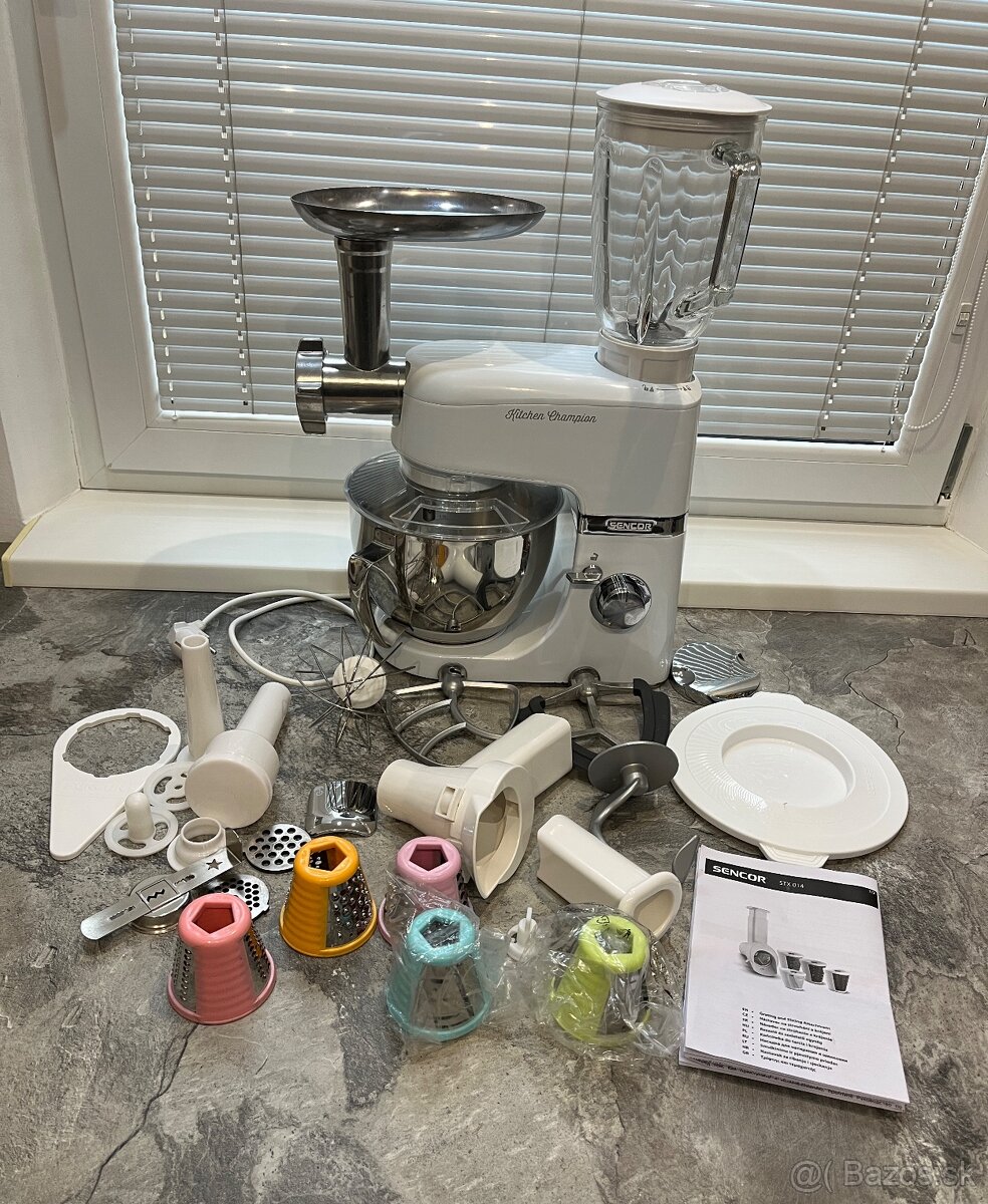 Kuchynský robot Sencor Kitchen champion STM 6350WH 1000w - 2