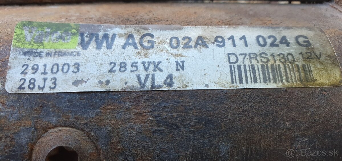 Štartér Valeo 1.9 TDI VAG - 2