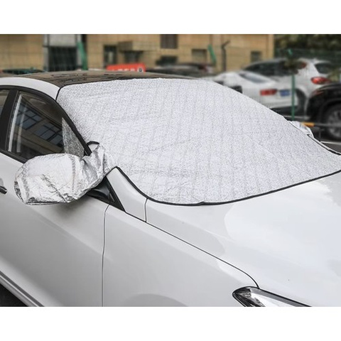 Magnetická ochranná plachta na čelne sklo - 2