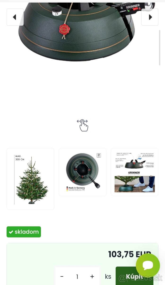 Stojan na vianočný stromček - 2