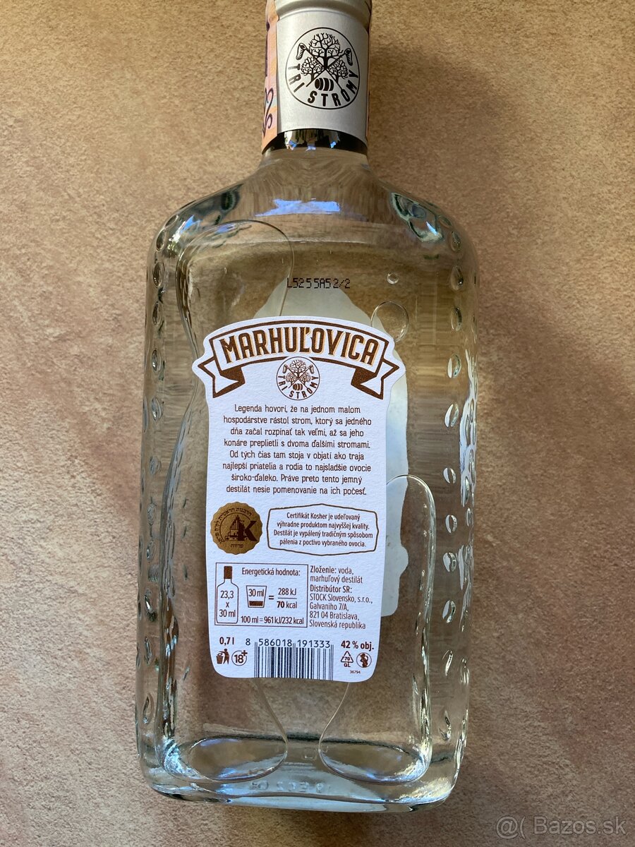 Tri stromy-Marhulovica 42% - 2