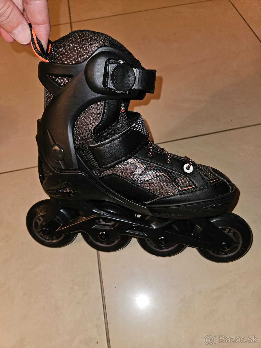 Detské, nastaviteľné inline korčule č29-32 - 2