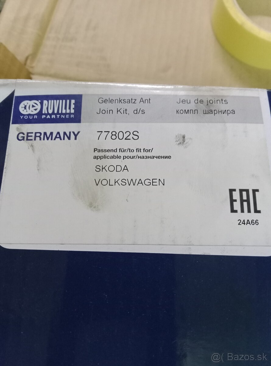 Vonkajší homokinetický kĺb Fabia 1 - 2