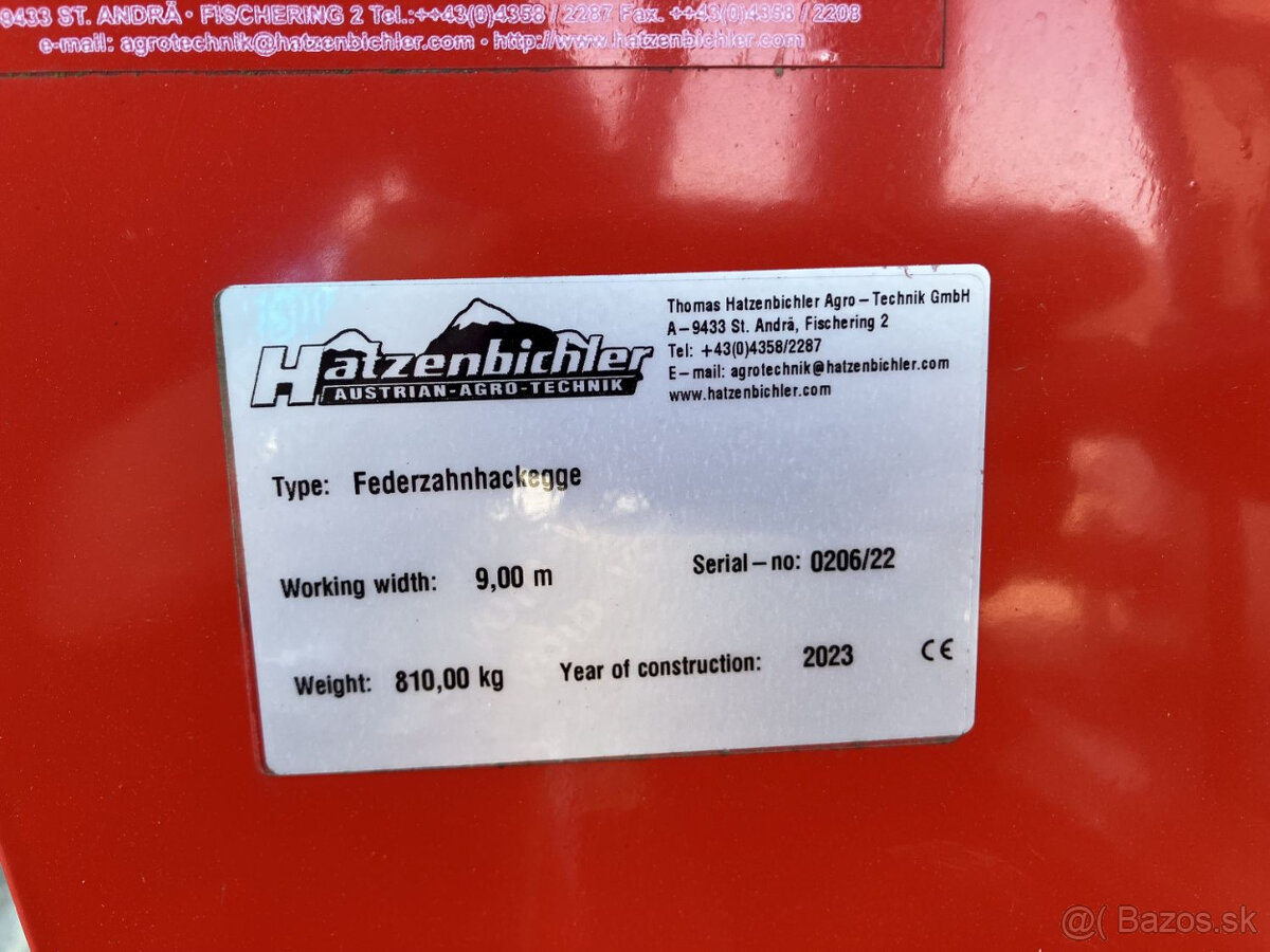 Poľné brány so smykom Hatzenbichler - 2