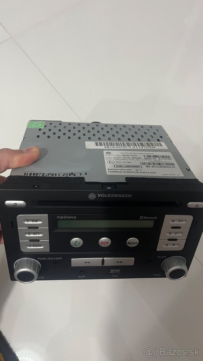 Golf 4, Bora-Radio vw-grup - 2