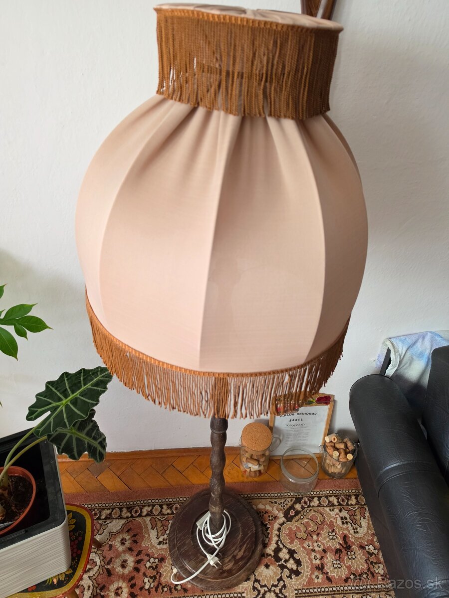 Drevená lampa - 2