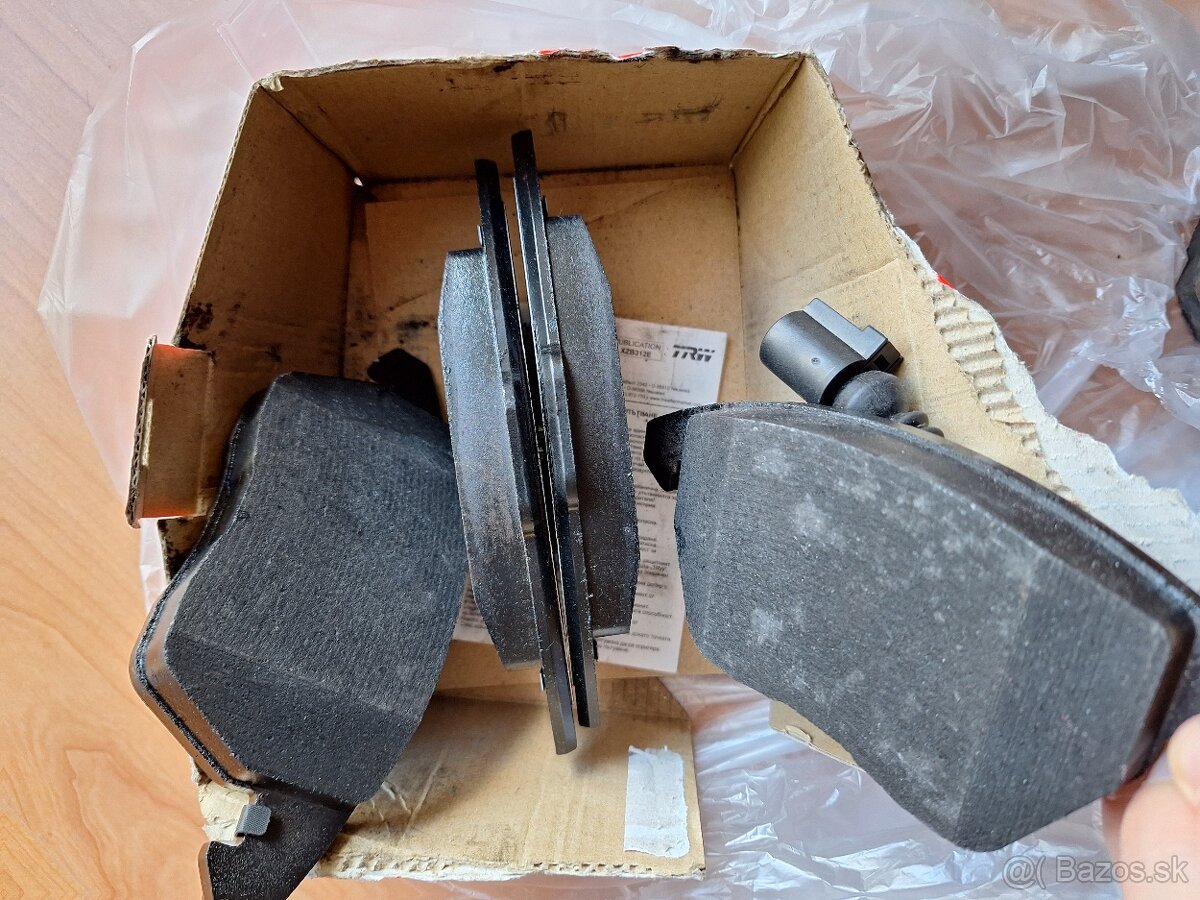 Sada brzdových doštičiek, kotúčová brzda TRW, TR GDB1550 - 2