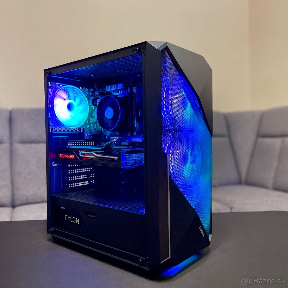 Počítač - R5 5500/RX 5700XT 8GB/16GB RAM/1TB NVMe,650W - 2