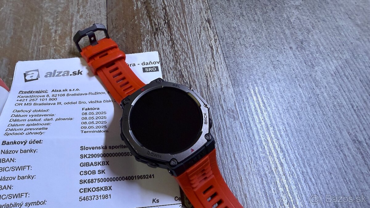 Vymenim hodinky Amazfit T-REX 3 kupene v Alze v zaruke - 2