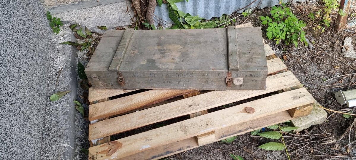 Vojenská bedňa 17kusov - 2