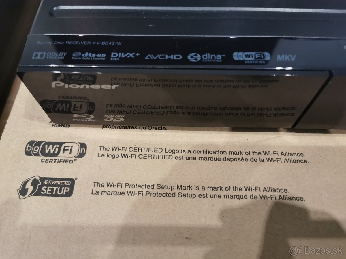 Pioneer 5.1-1100W, Blueray/DVD/CD/SACD, WiFi,USB,Avi,MP4,MP3 - 2