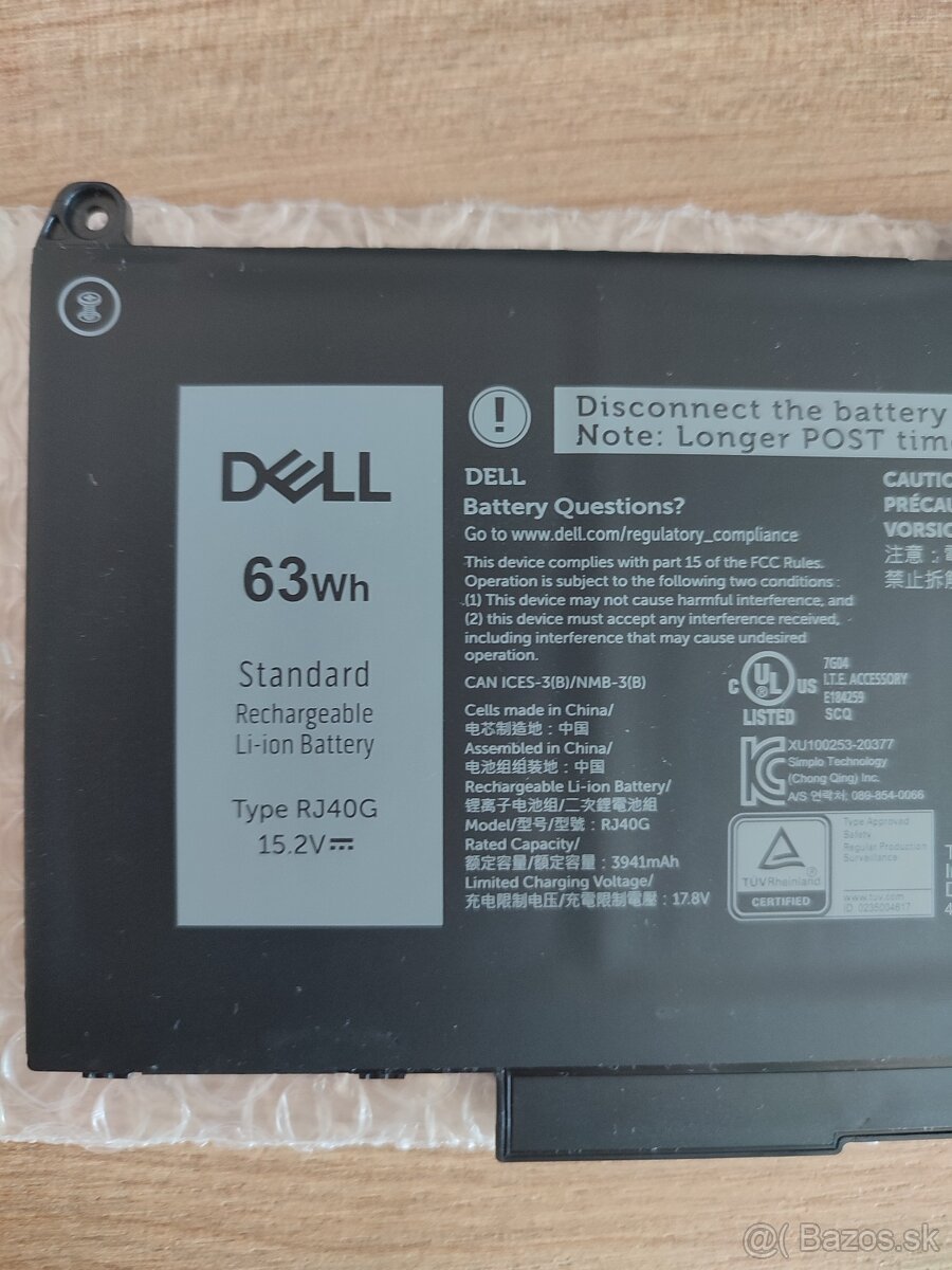 Batéria do notebooku - Latitude 5420 5520, Precision 3560 - 2