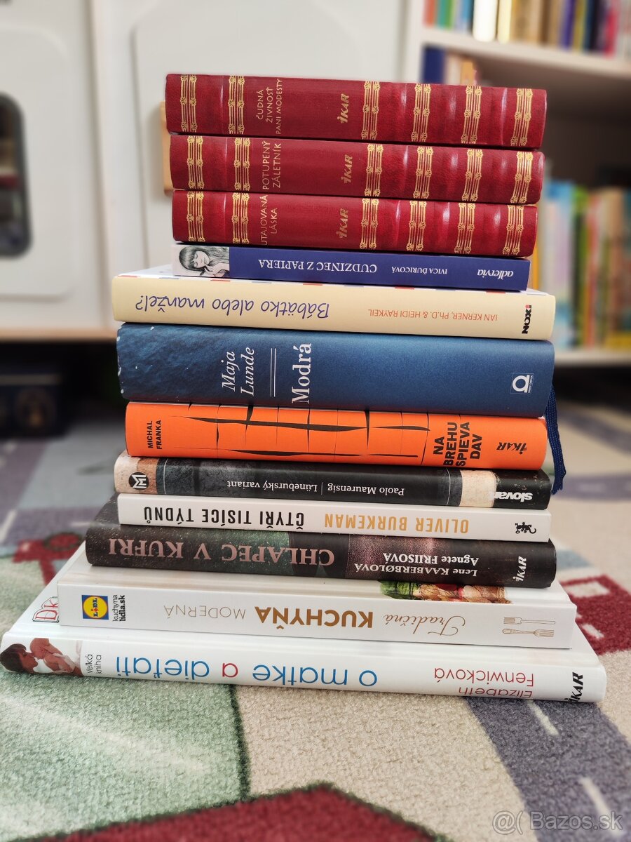 Knihy rôznych žánrov - 2