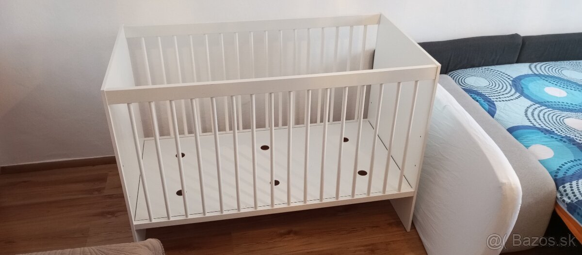 Detská postieľka s matracom a obliečkou - 2