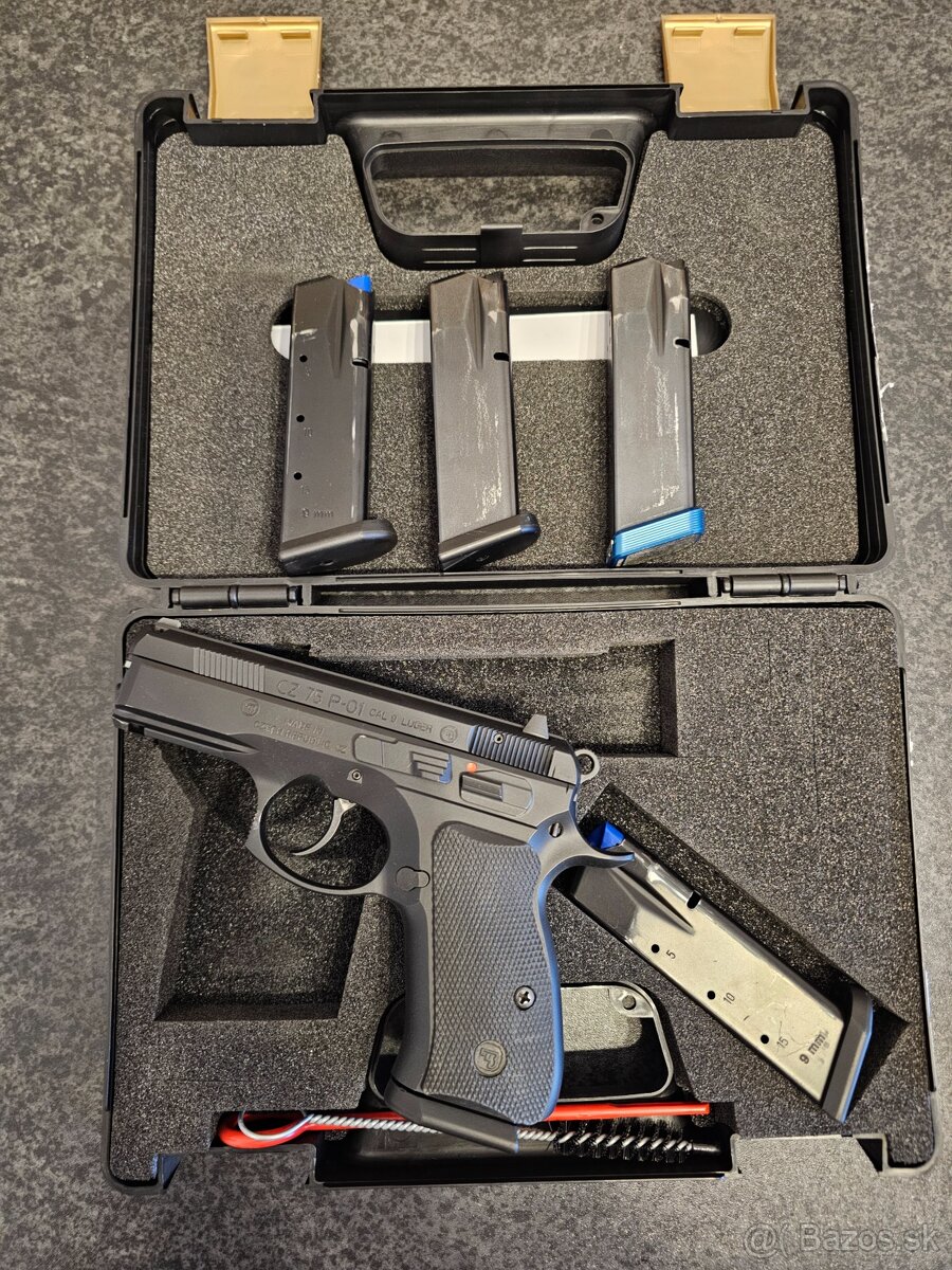 Cz 75 p01 steel black - 2