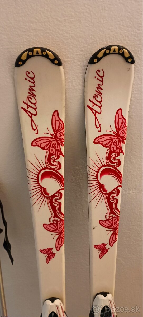 Dievčenské carving lyže Atomic 140 - 2