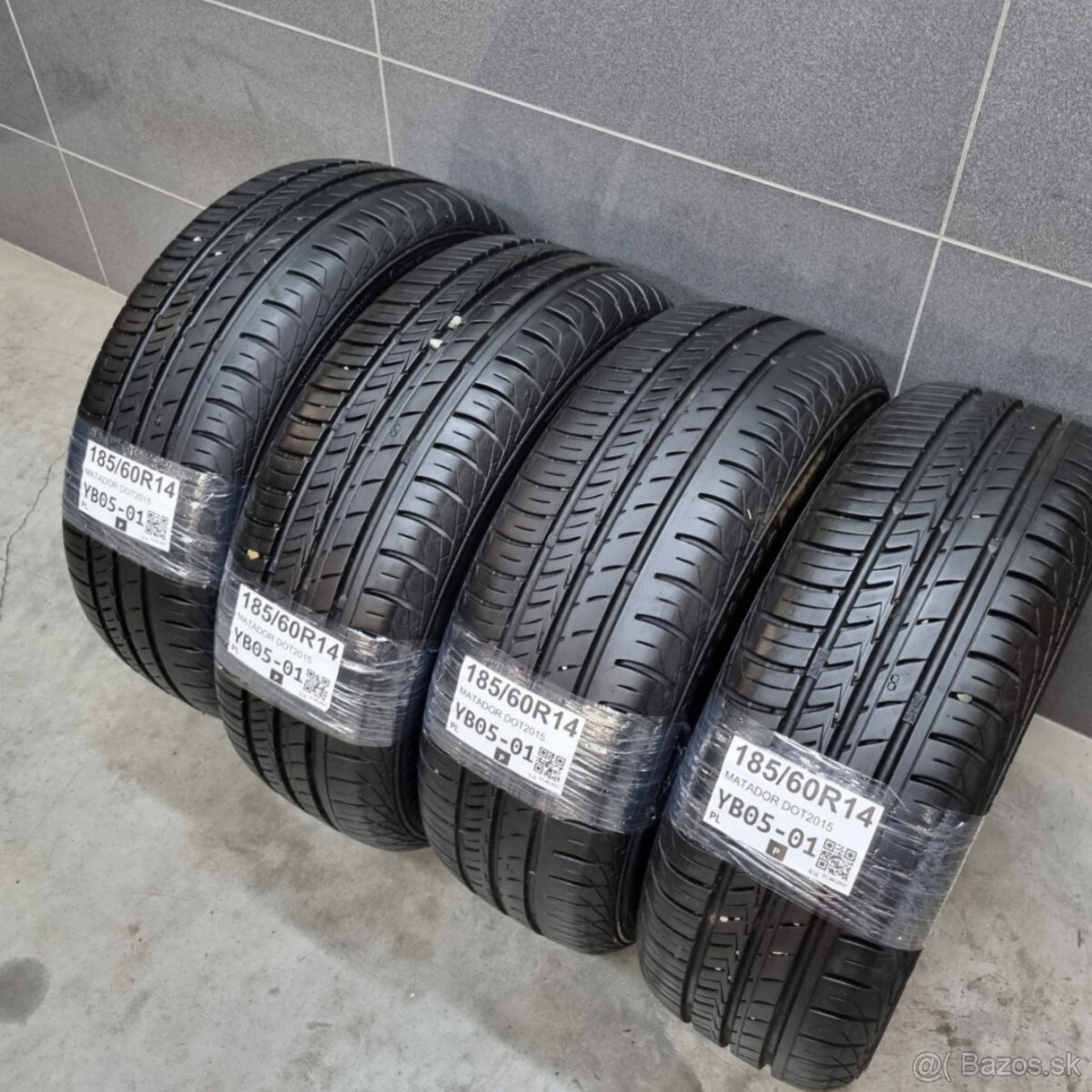 Letné pneumatiky 185/60 R14 MATADOR - 2