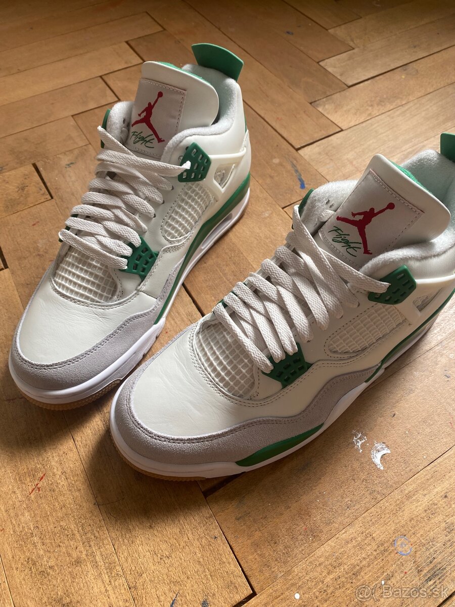 Jordan 4 NIKE SB pine green - 2