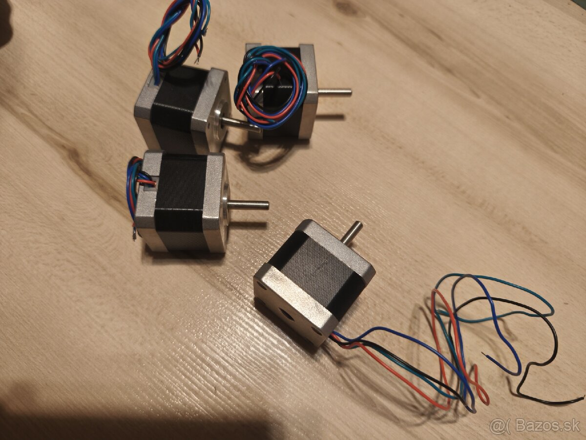 Krokovy motor 3d tlač cnc - 2