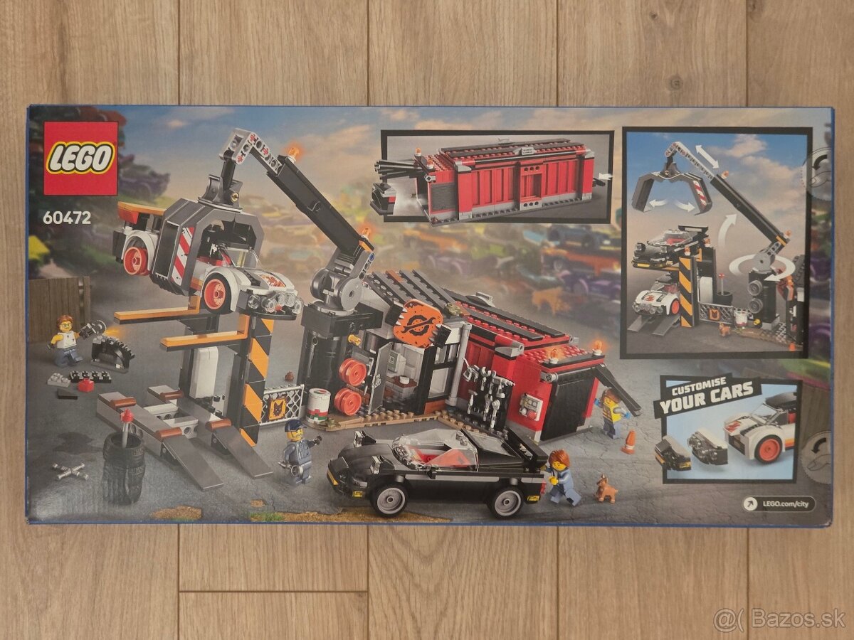 Lego City 60472 Šrotovisko s autami - 2