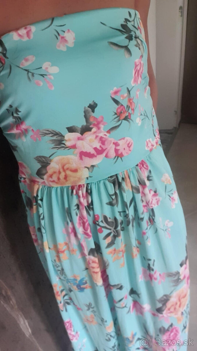 Nádherné dlhé šaty nove, nenosené - 2