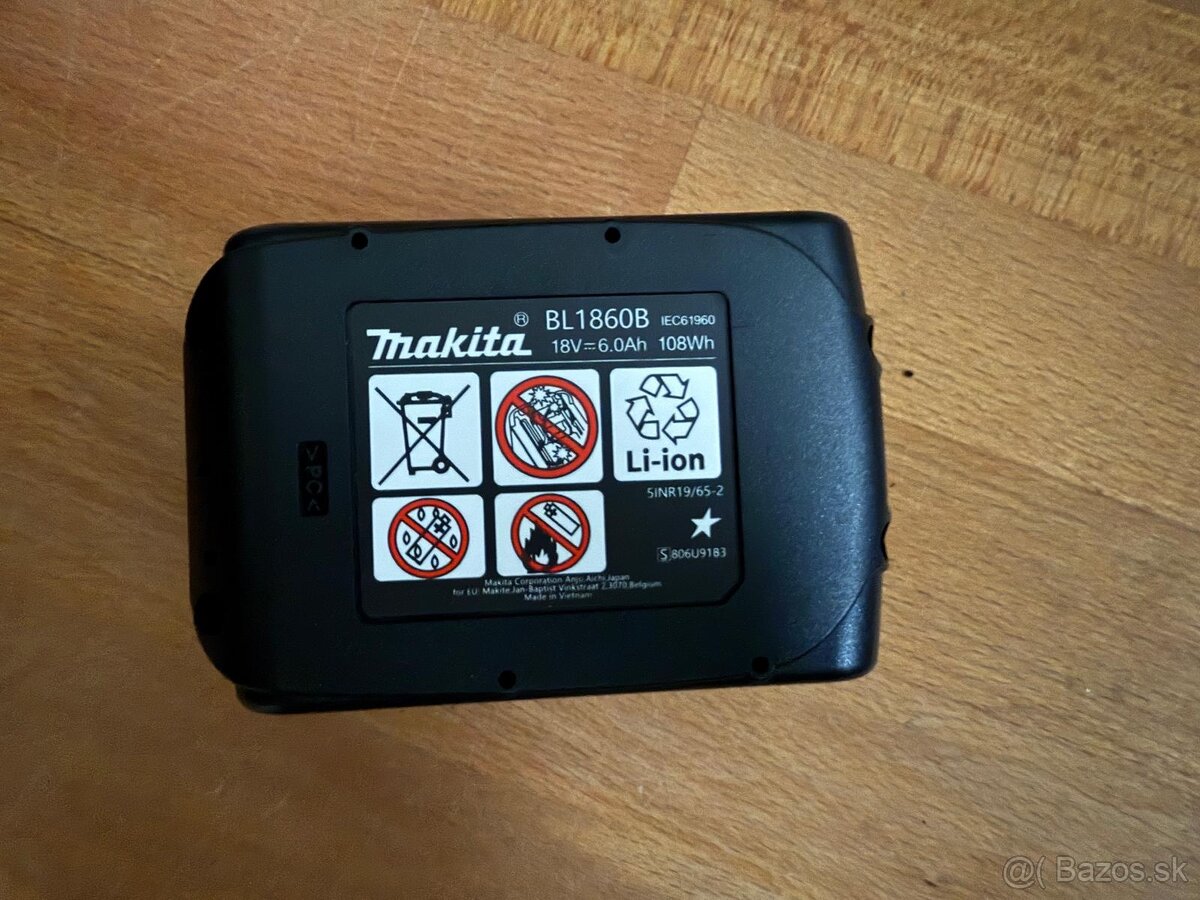 Akumulator Makita 6Ah 18V - 2