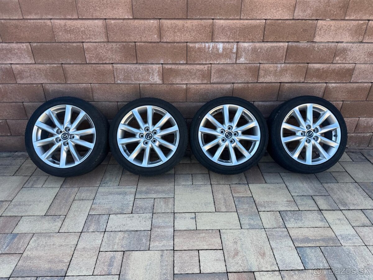 Originálne alu disky Mazda 5x114,3 R18 - 2