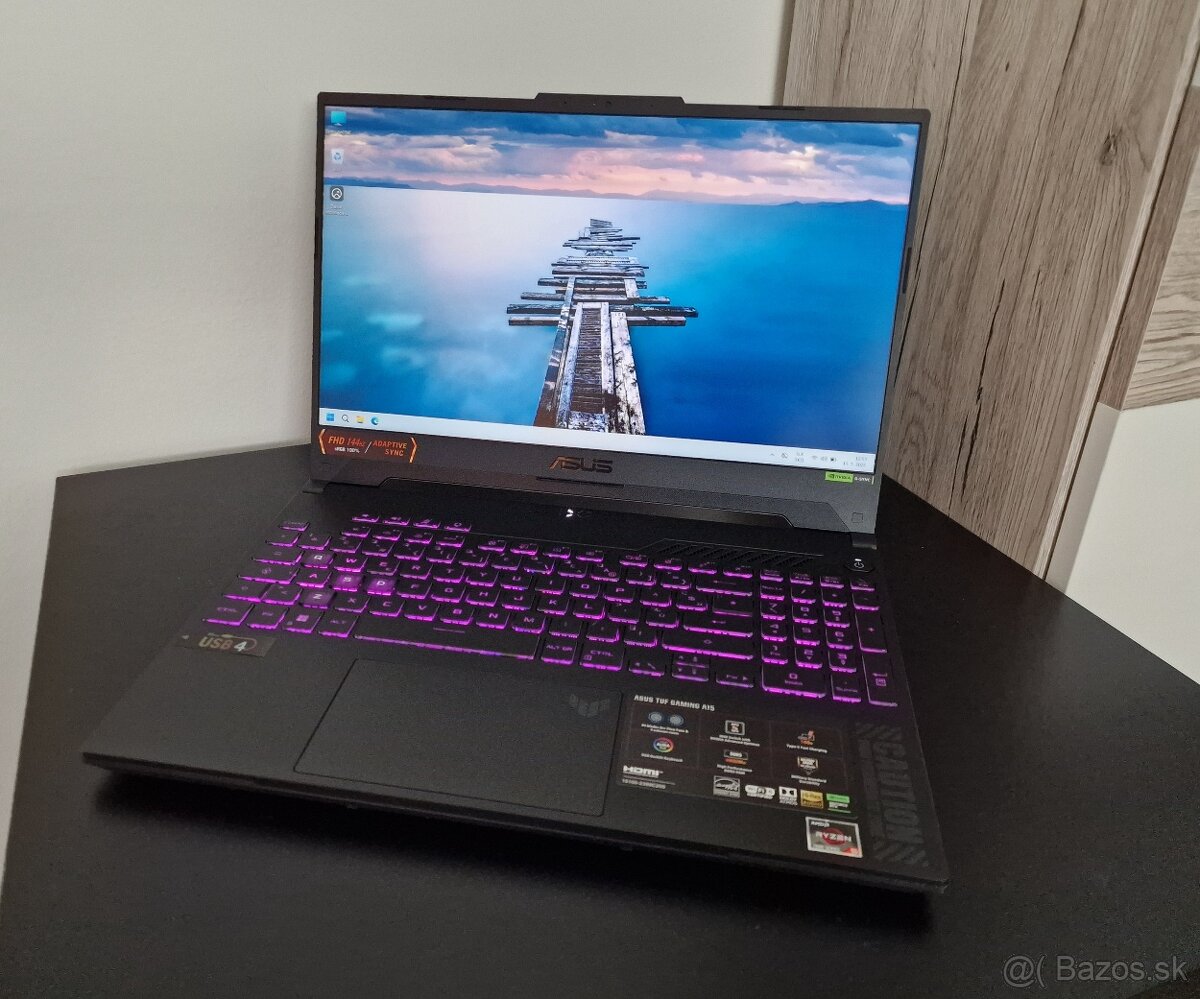 Herný Asus TUF Gaming A15 RTX 4060 - 2