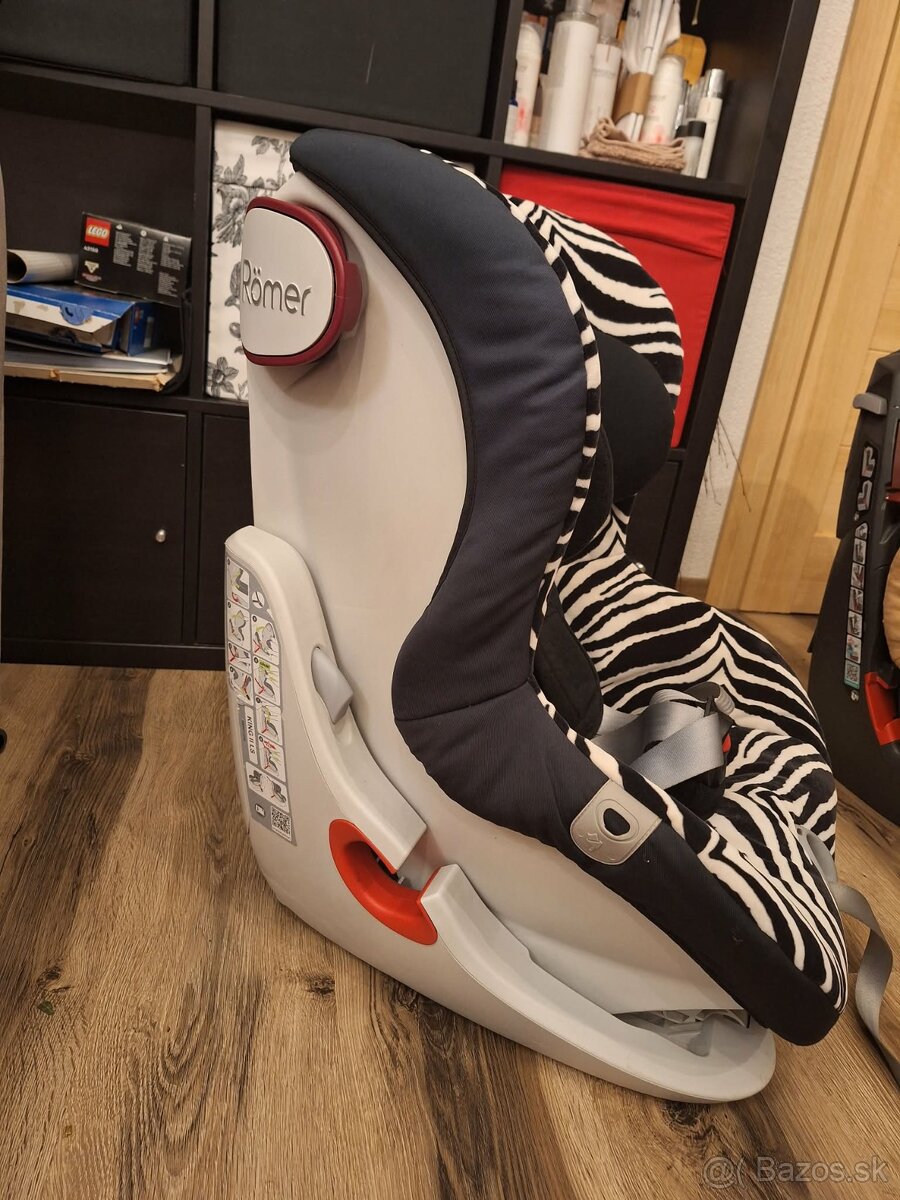 Autosedačka Britax Römer KING plus Zebra - 2