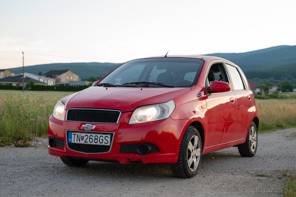 Chevrolet Aveo 1.2 62kw 2008 - 2