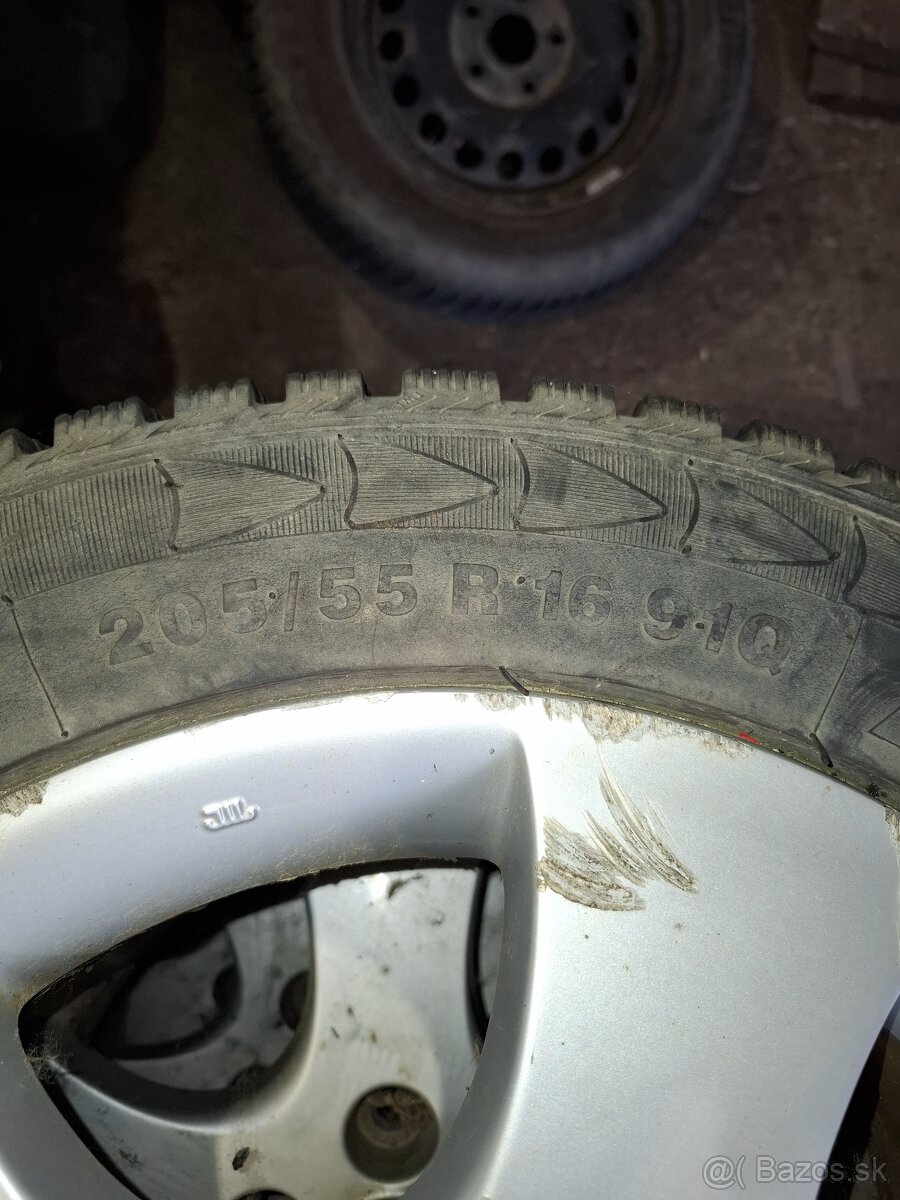 Disky 5×114.3 +pneumatiky 205/55 r16 91Q