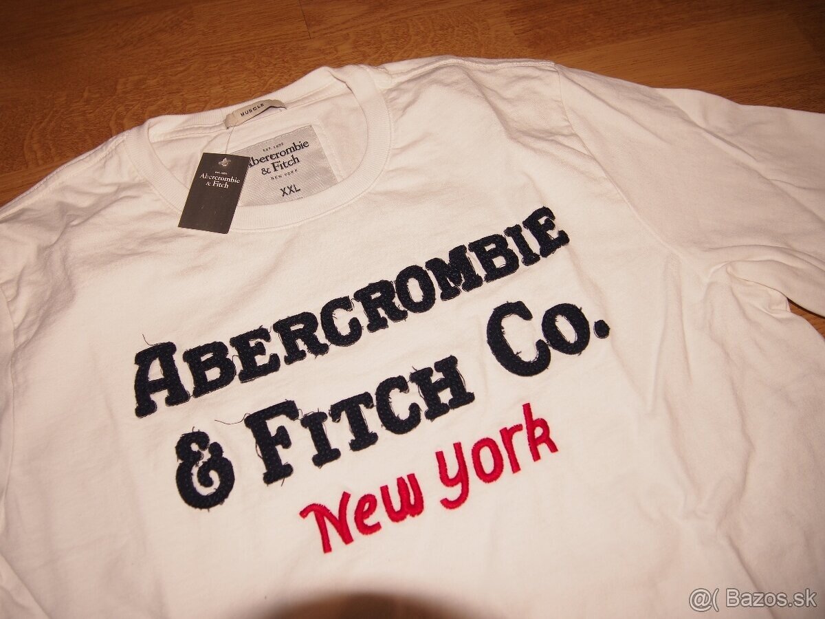 Abercrombie & fitch pánske tričko s dlhým rukávom - 2
