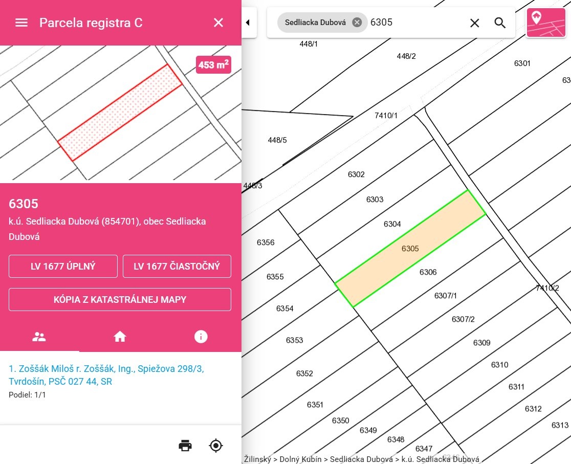Sedliacka Dubová – budúci stavebný pozemok • 917 m² - 2