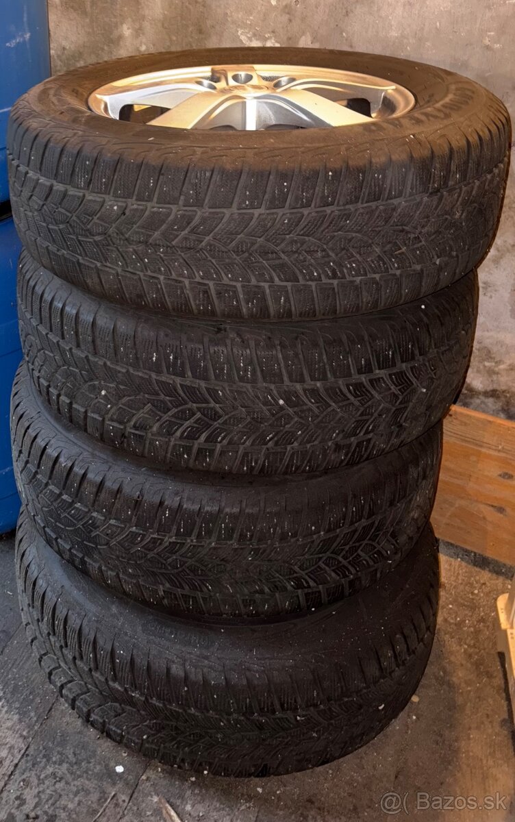 Pneumatiky Goodyear - 215/65R16 na ALU diskoch - 2