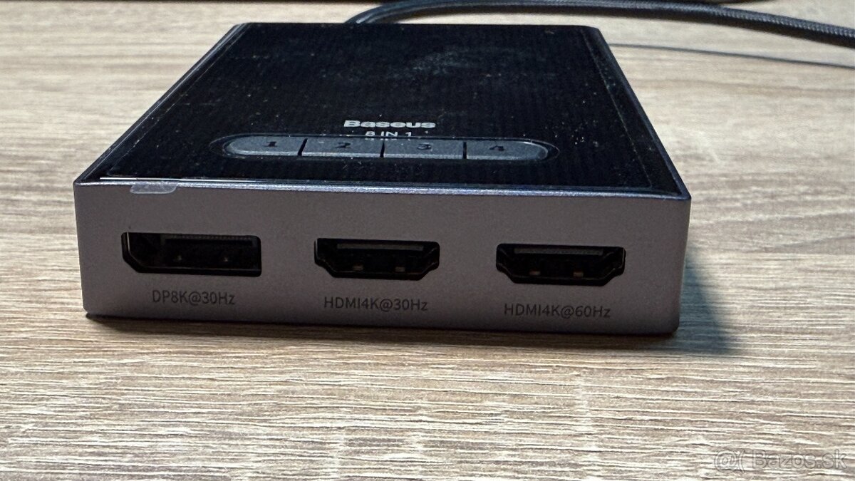 USB-C Hub Baseus Pioneer Joy 8in1 - HDMI, DisplayPort, VGA - 2