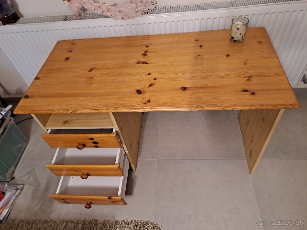 Stôl písací a darujem stoličku - 2