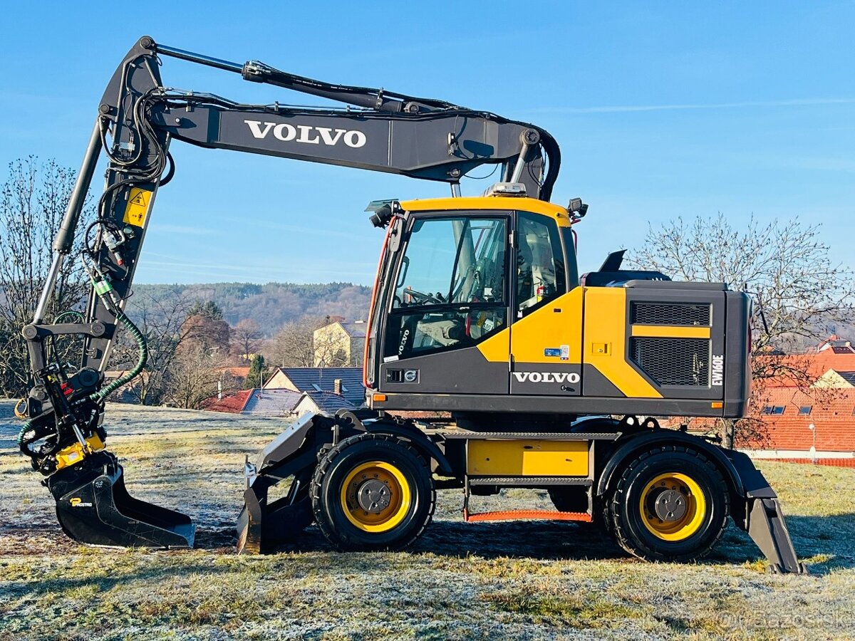 Kolesové rypadlo Volvo EW160E s rotátorem - 2