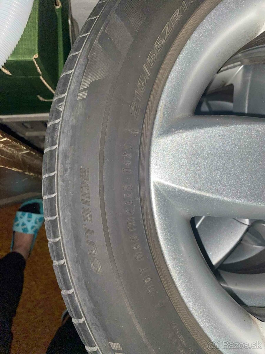 Letné pneumatiky 215/55 r16 97w - 2