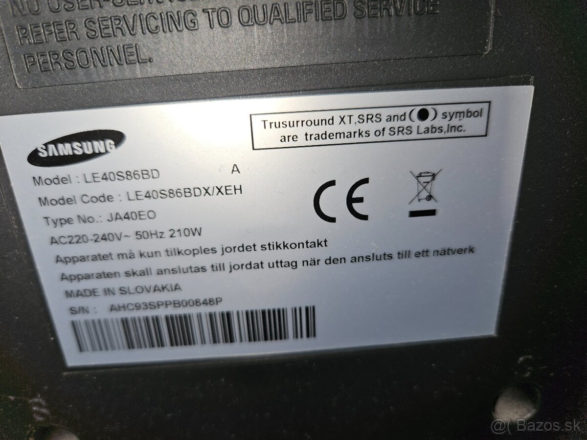 Predam tv plus stolík - 2