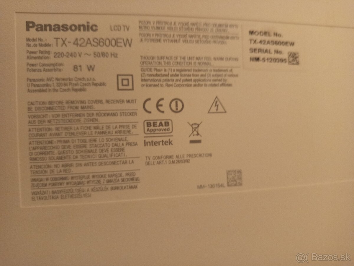 Predaj televízor - 2