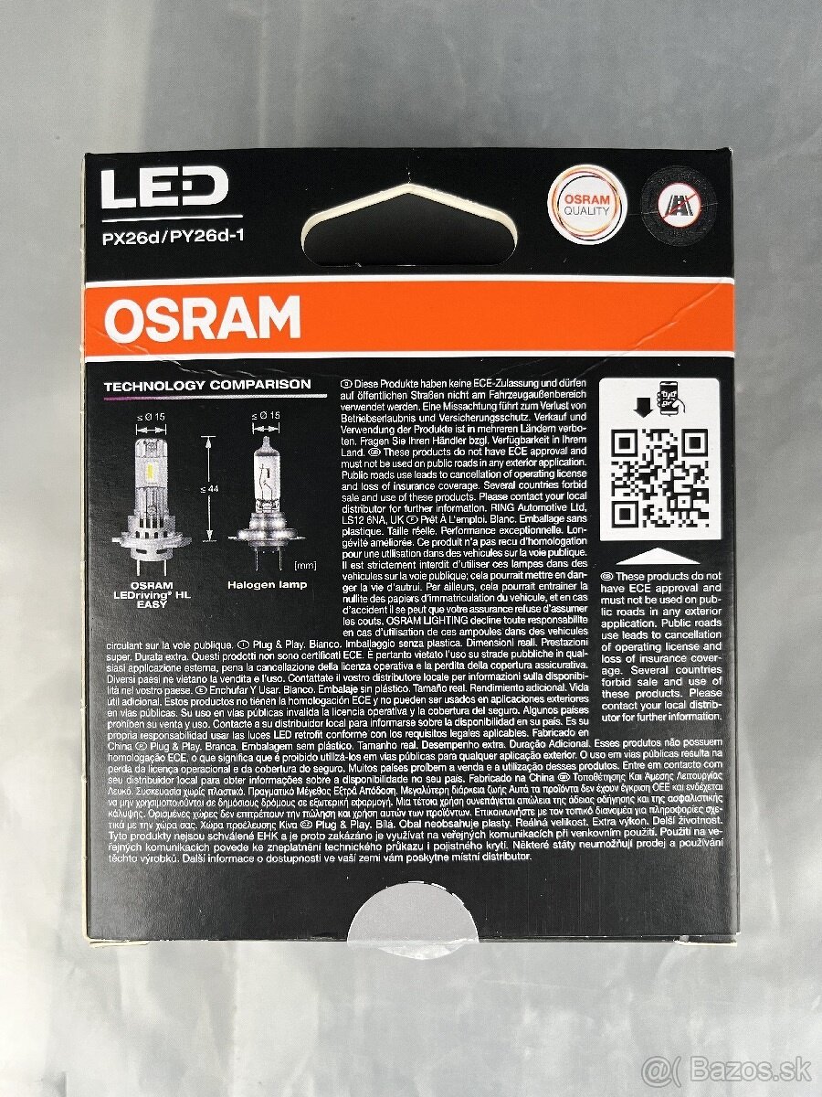 LED žiarovky Osram H7 - 2