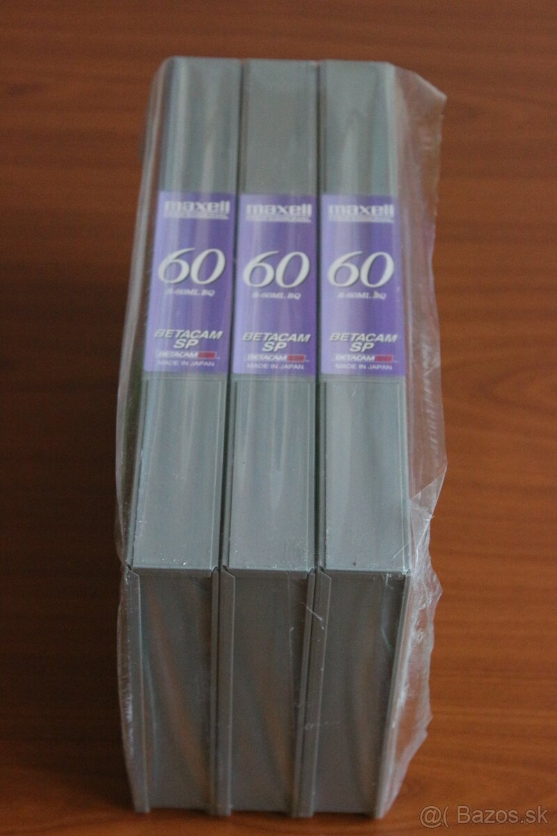 Betacam SP Maxell nevybalené kazety - 2