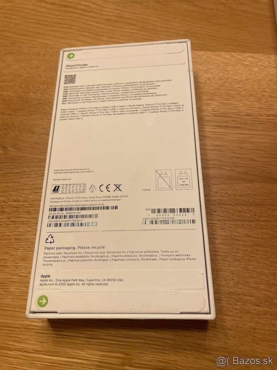 IPHONE 17 PRO MAX 256GB BLUE - 2