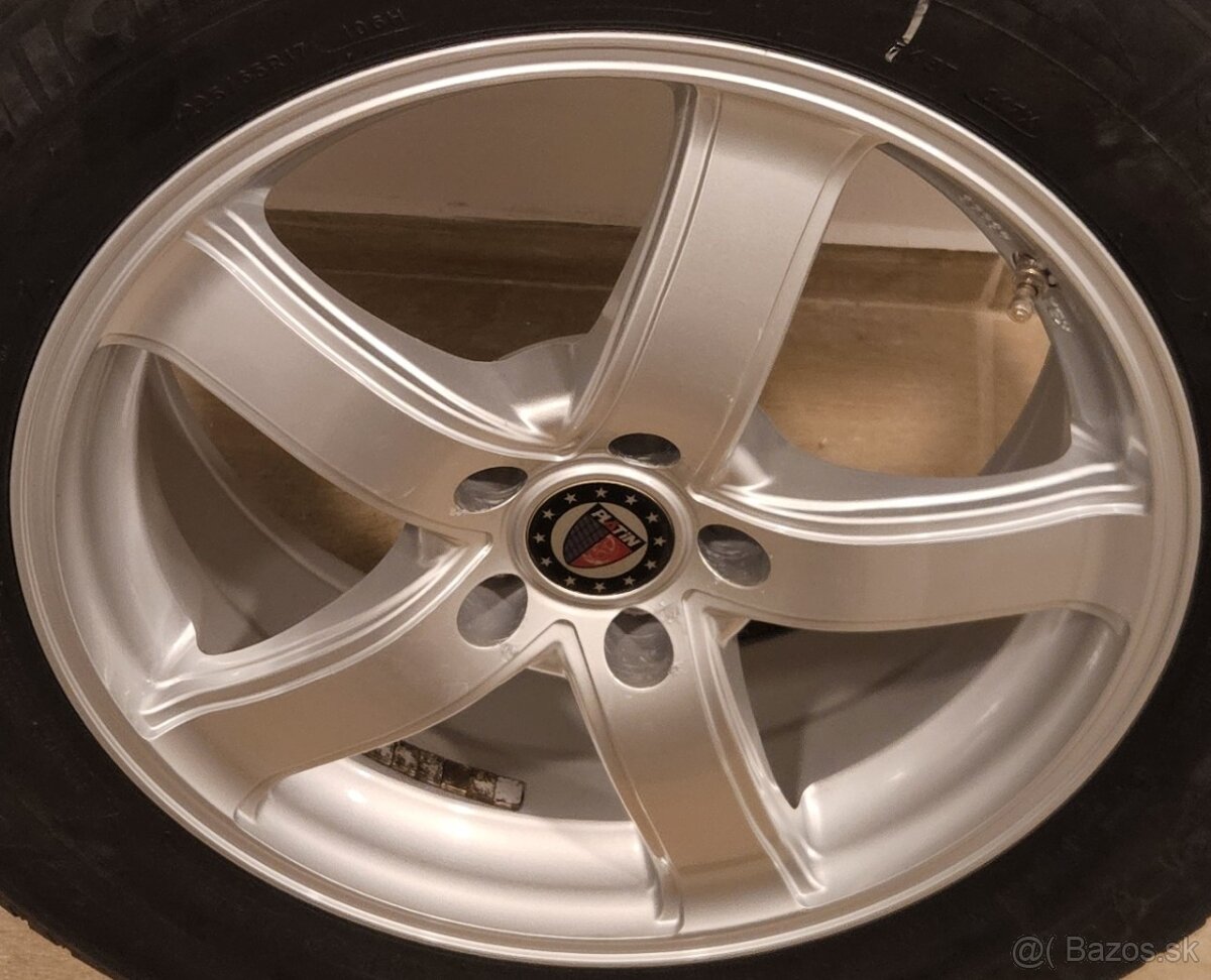 Hliníkové disky PLATIN - 5x108 r17 - 2