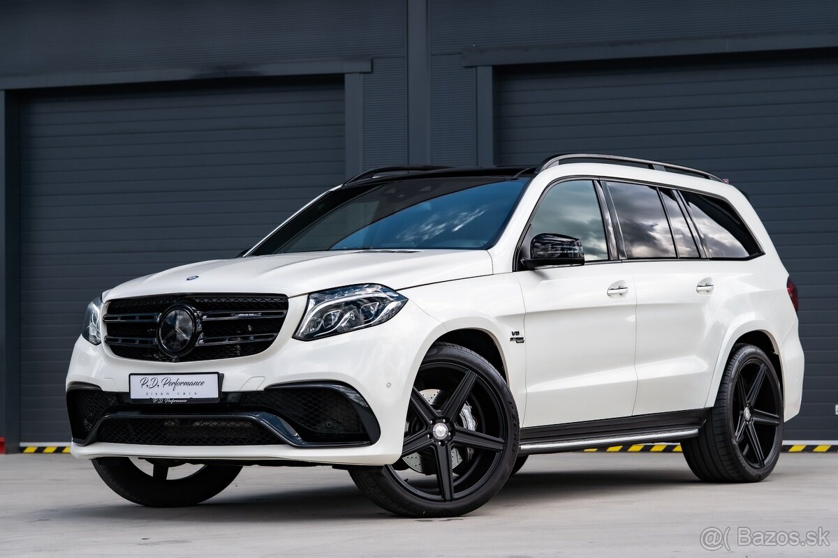 Mercedes-Benz GLS 63 AMG V8 Biturbo / Webasto / Masáž / Pano